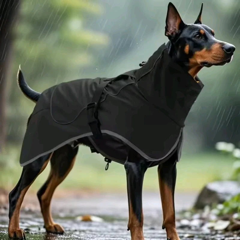 Stylish Dog Raincoat