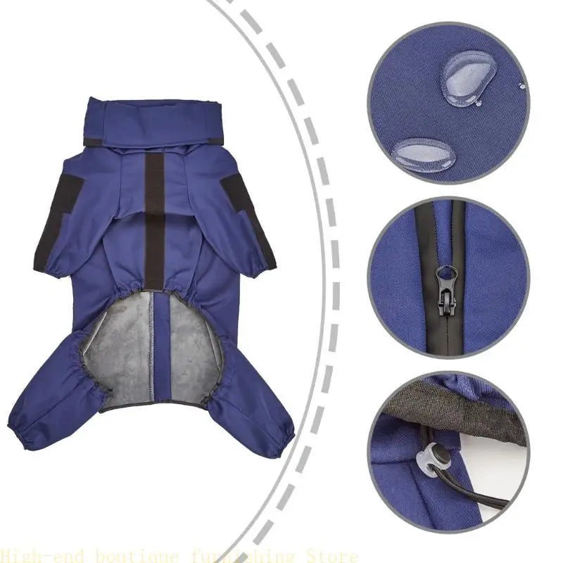 Waterproof Dog Raincoat