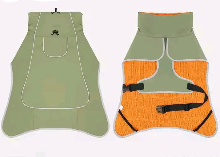 Stylish Dog Raincoat