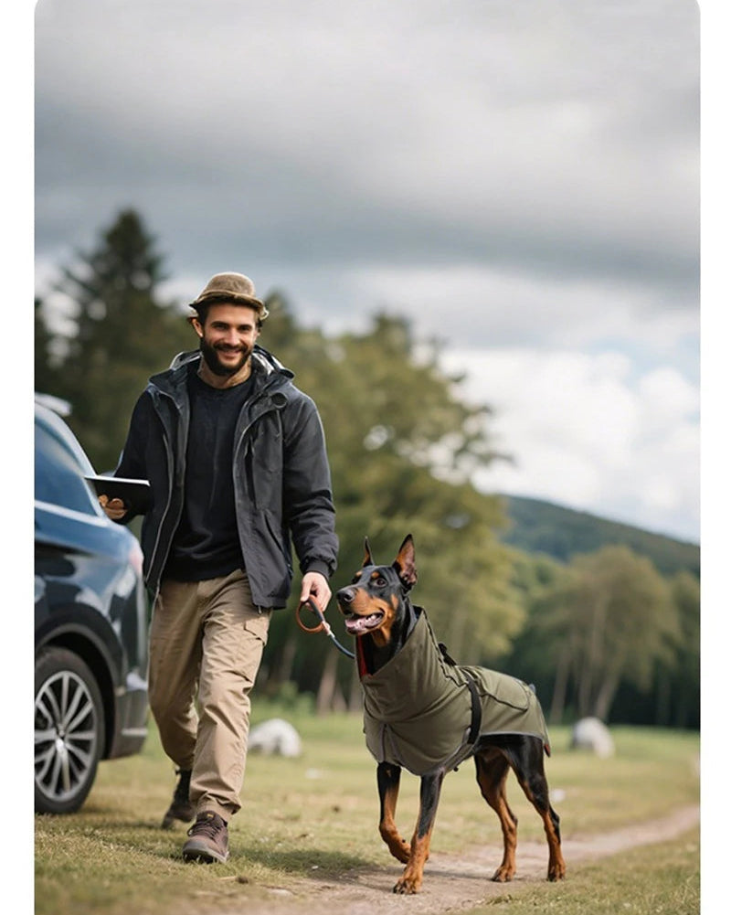 Stylish Dog Raincoat