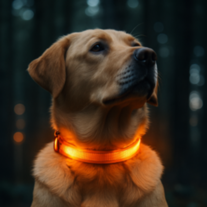 LED Light up Dog Collar - 5 Colours available