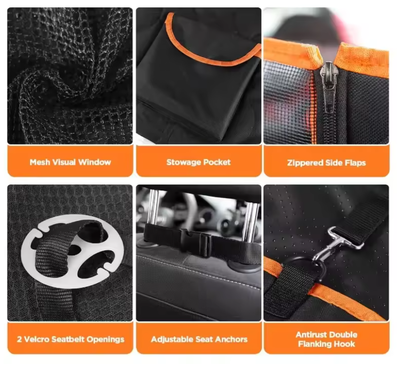 Dog Car Seat Hammock Cover