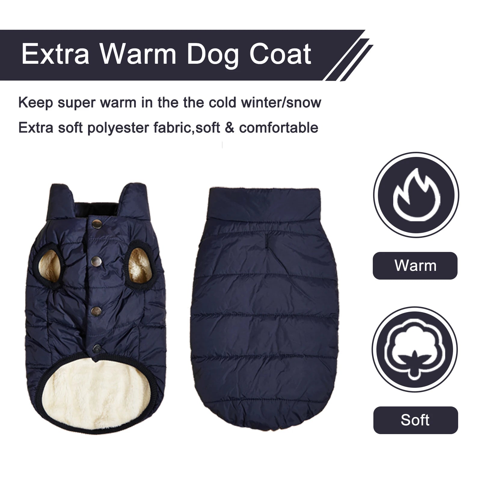 Dog Fleece Jacket